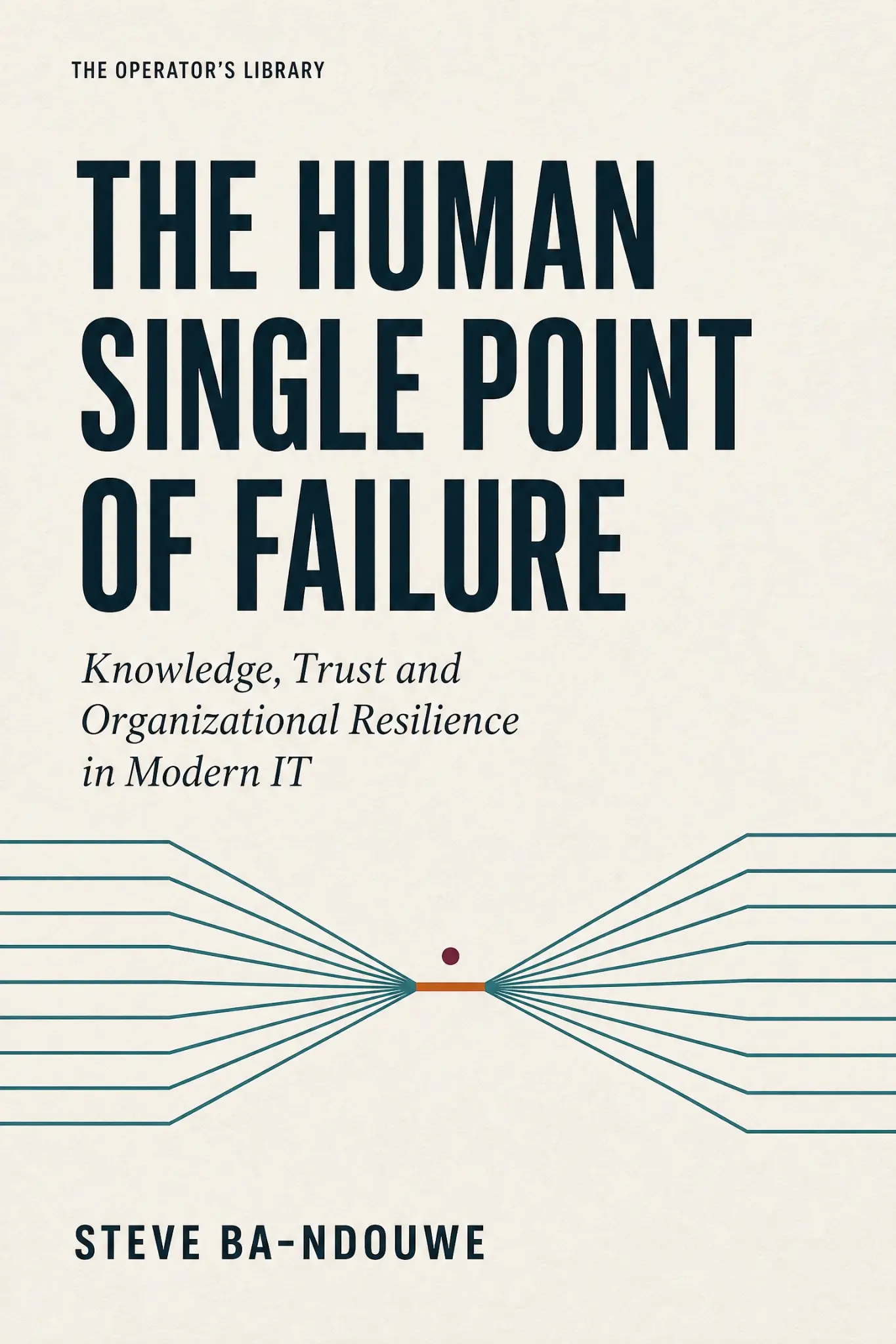 The Human Single Point of Failure · front cover